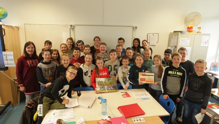 Afsluiting adoptiejaar: Basisschool ’t Baken bedankt!