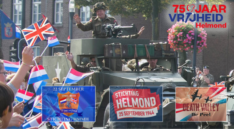 Alle informatie over de 75-jarige bevrijdingsfestiviteiten op de jaarmarkt en braderie in Mierlo-Hout